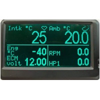 UltraGauge EM & MX 1.4 Screen Colour - Green