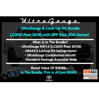 UltraGauge Lockup Kit Bundle LC200 Post 2016 DPF (Not 300 Series)