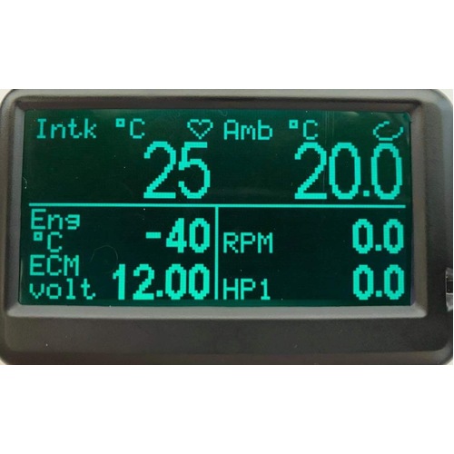 UltraGauge EM & MX 1.4 Screen Colour - Green