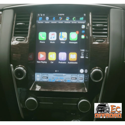 12 inch Android Head Unit - Nissan Patrol Y62